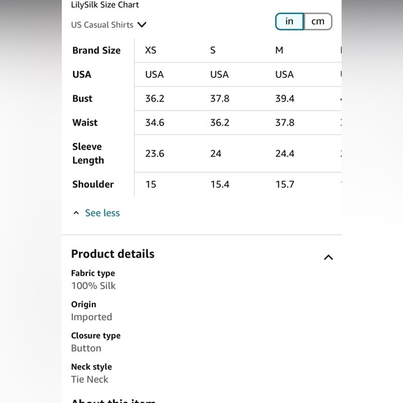 LilySilk X MIM Women's Lace Silk Blouse with Removable Bow - Picture 12 of 12